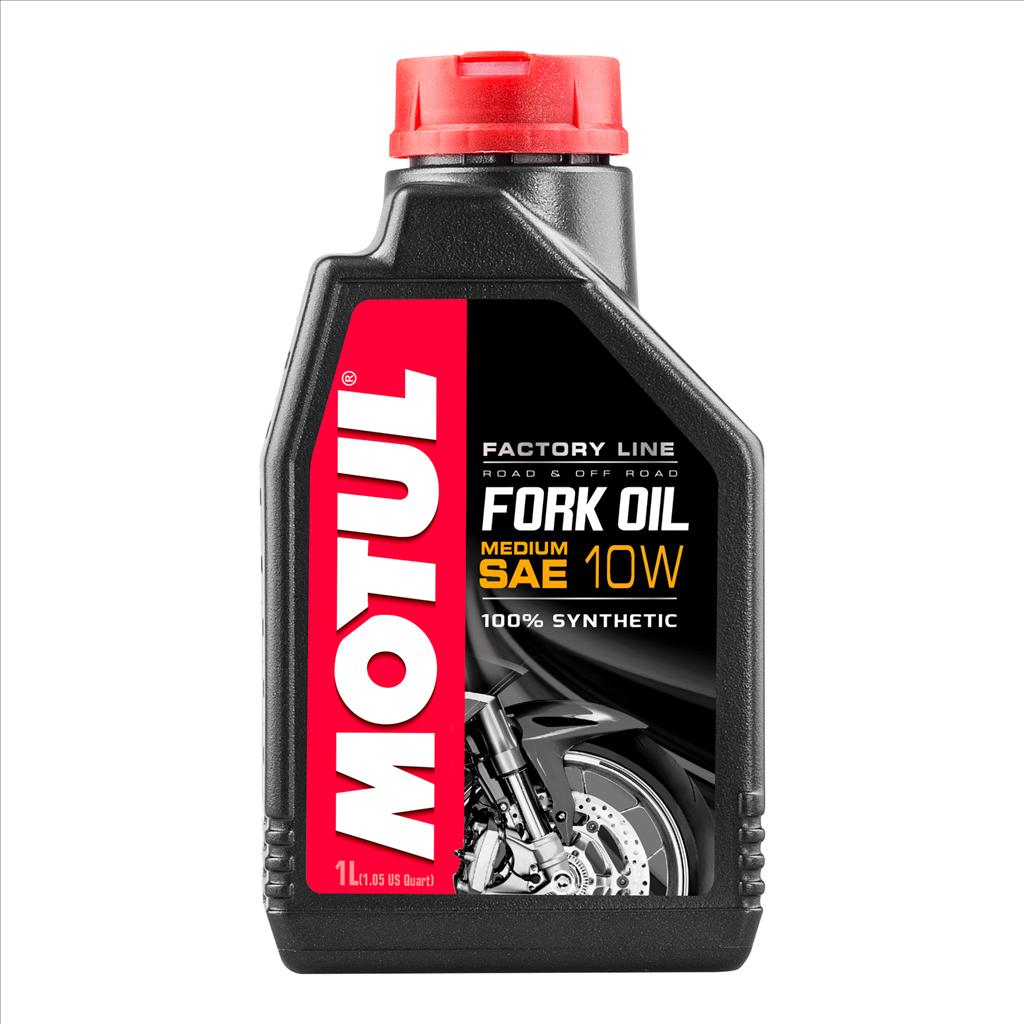 FORK OIL FL M 10W 1 Litre, MOTUL 450101, 6, Motorcycle, 100% SYNTHETIC