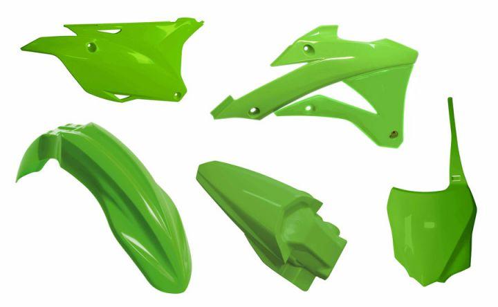 Kawasaki KX 80 / 100 Plastic Kit / Body Set – 2014–2021
