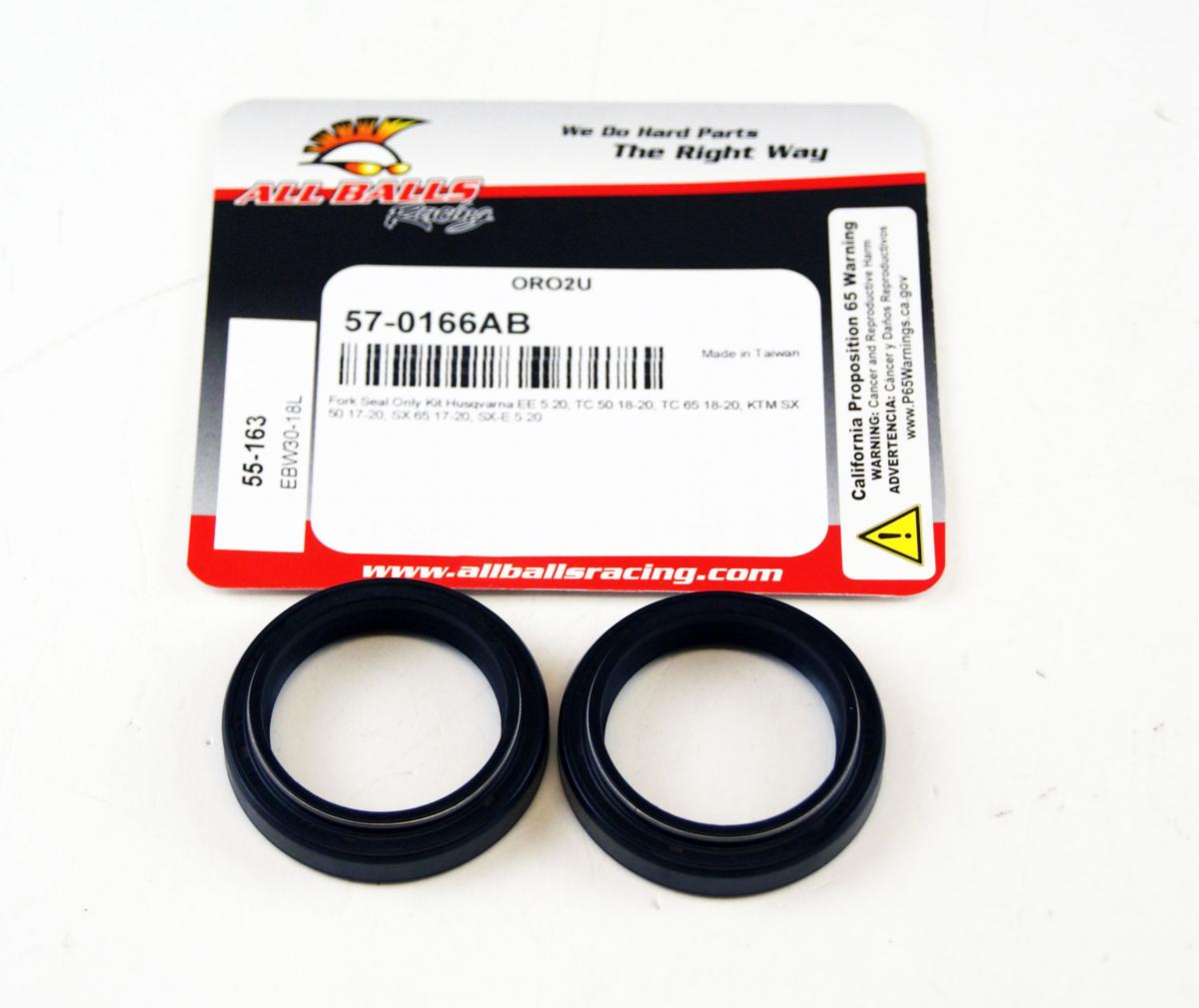 FORK OIL SEAL SET ALLBALLS, ALLBALLS 55-163