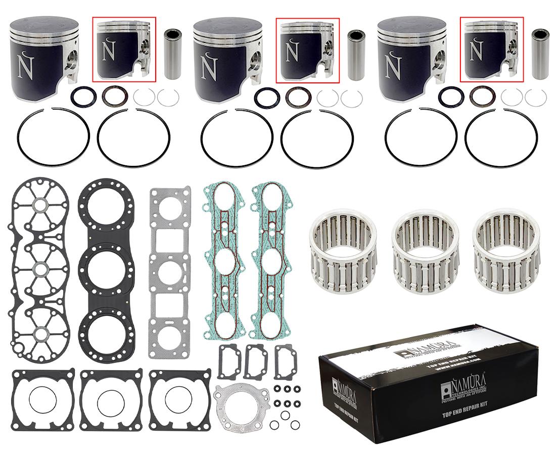 TOP END KIT YAMAHA 1200 99-05, NAMURA NW-40003-2K1 +0.50 80.40MM
