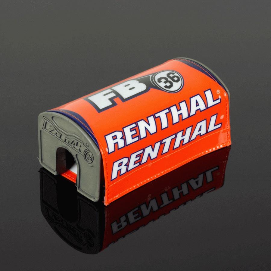 Fatbar36 Pad Renthal Orange/Blue/White, RENTHAL P346