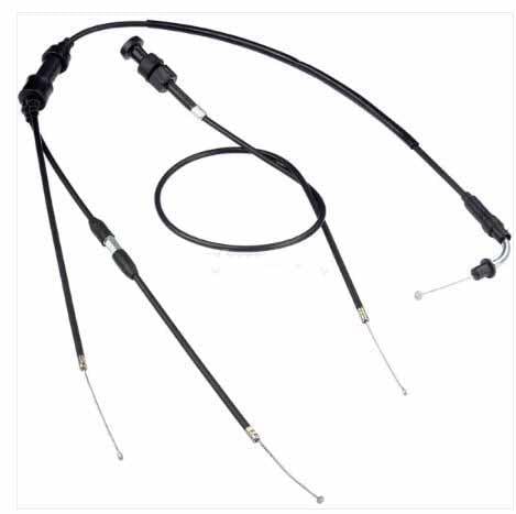 THROTTLE & CHOKE CABLE PW50, YAMAHA, FIR BRAND