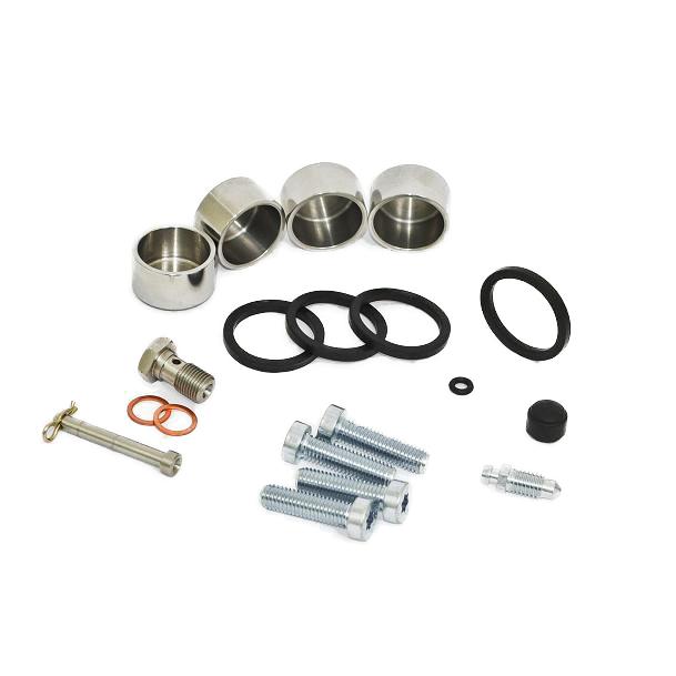 CALIPER REBUILD KIT 4 PISTON SM RACING CALIPER, FOR MOTOMASTER SM RACING CALIPER 210102