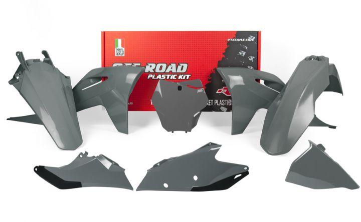Gas Gas MC / MCF / EX / EXF Plastic Kit / Body Set – Grey – 2021–2023