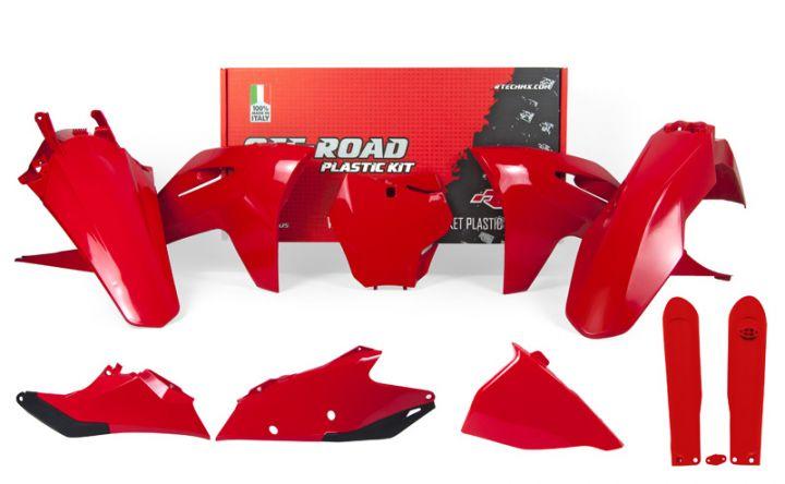 Gas Gas MC / MC-F / EX / EX-F Plastic Kit / Body Set – Red – 2021–2023