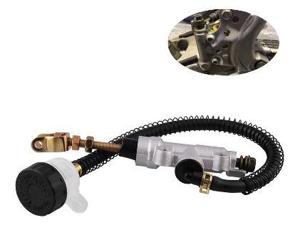 REAR BRAKE MASTER CYLINDER, UNIVERSAL WITH RESERVOIR