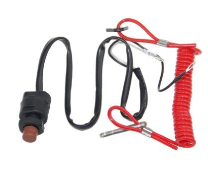 Cut Off Switch Tether Emergency Kill Stop, 6E9-82575-09-00 6E9-82575-01 6E9-82575-02