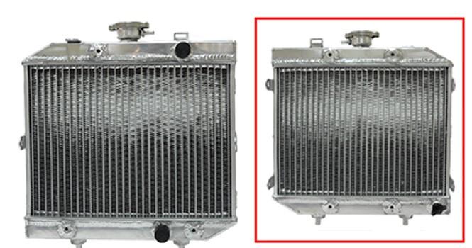 RADIATOR ALUMINIUM OVERSIZED 32MM CORE, HONDA ATV 19010-HN2-505 AC-10023
