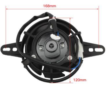 COOLING FAN ELECTRIC 12V OD 120mm ENGINE RADIATOR UNIVERSAL FAN