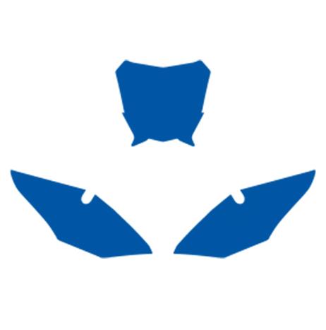 GASGAS MC 2021-2022 PRE CUT, BLACKBIRD 3910/70 BLUE, NUMBER BOARD BACKGROUNDS