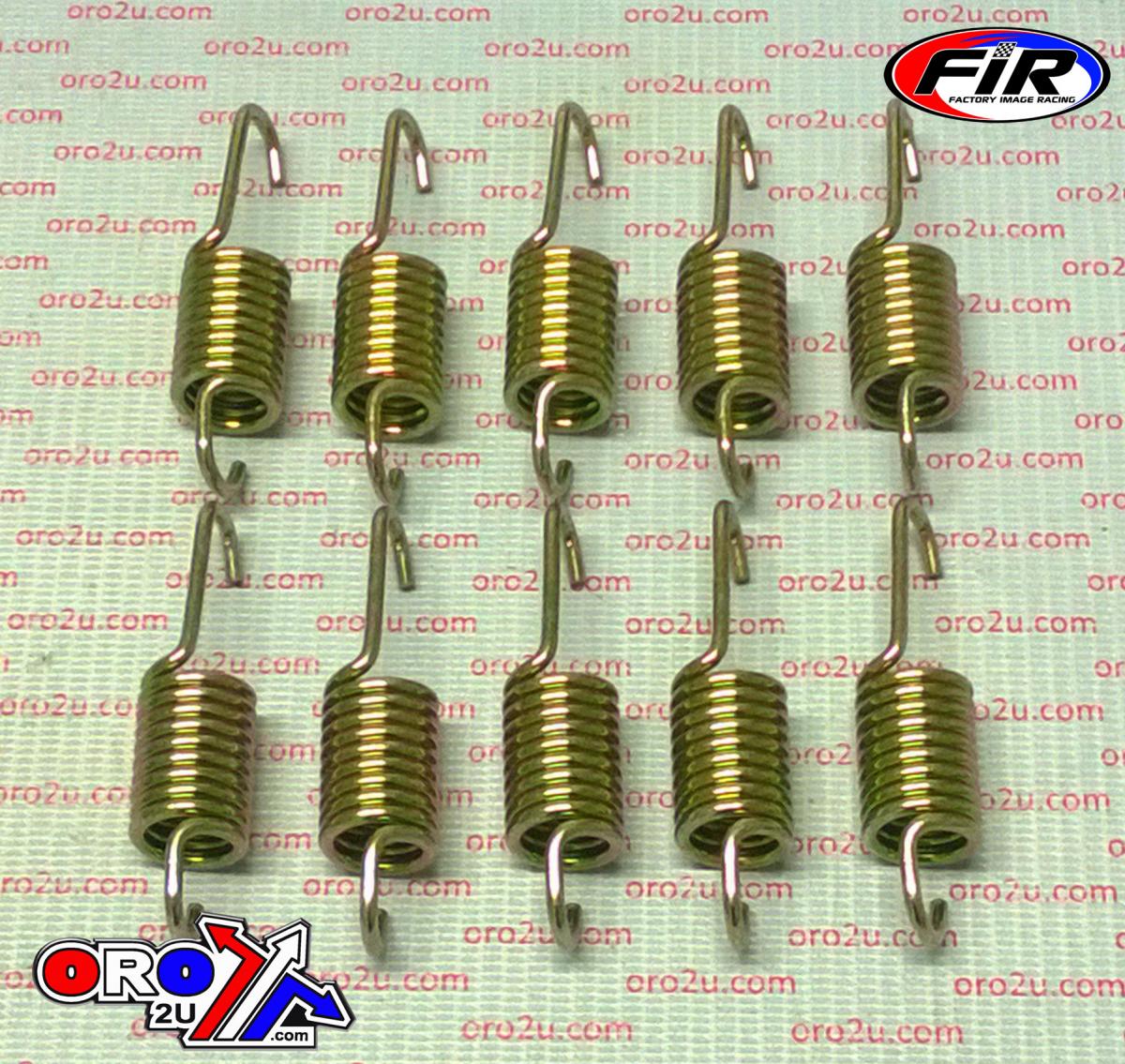 64mm EXHAUST SPRING PACK/10