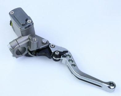 Master Cylinder Brake Lever Right Hand, 7/8" 22mm Universal Motorcycle Master Cylinder Brake Lever
