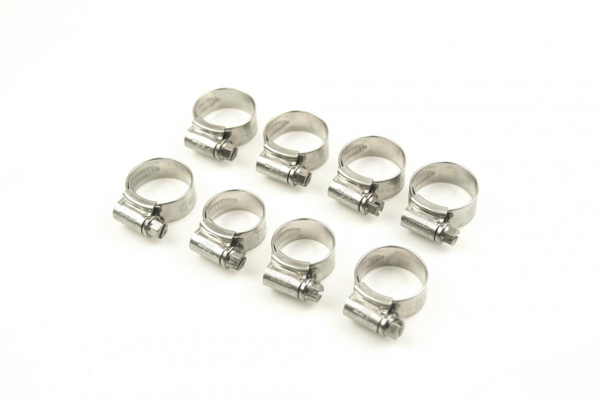 SAMCO CLAMP KIT KIT HONDA CRF 250 2022, STAINLESS STEEL CLAMP KIT, CKHON-126