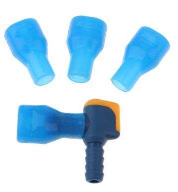 3pcs Drink Tube Connector + Bite Valves, Hydration Bladder Pack Mouth Pieces, Note. This is not made by Camelbak
