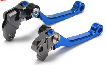 FLEXI CLUTCH & BRAKE LEVER YAMAHA, YZ85 YZ80 01-14 / CNC BILLET, 5MV-83922-00-00 4GY-83912-00-00