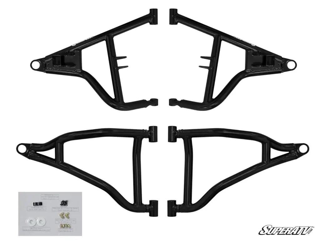 Polaris RZR 900/1000 S HC Front Lower A-Arms, SUPER ATV, AA-P-RZR900S-HC-SBJ-02, NO BUSHING OR BALL JOINT INCLUDED