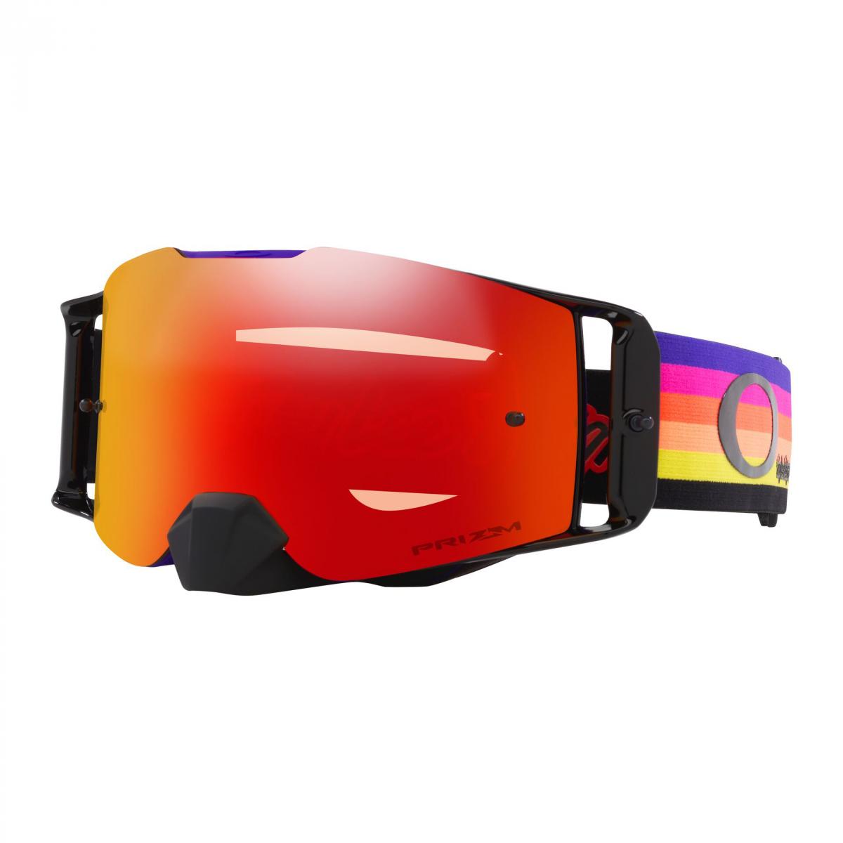 OAKLEY FRONT LINE TROY LEE DESIGN (NEON), OA OO7087-82, PRIZM MX TORCH LENS