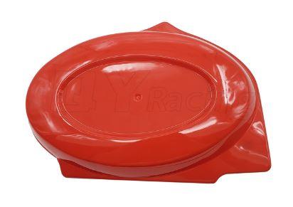 SIDE PANEL HQ MONKEY Z50R HONDA, FRAME COVER / RED