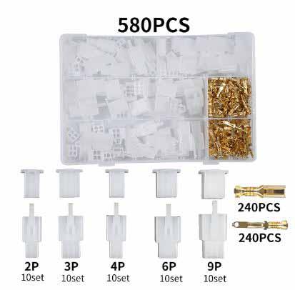 CONNECTOR BLOCK KIT 580pcs ELECTRICAL WIRE CONNECTORS