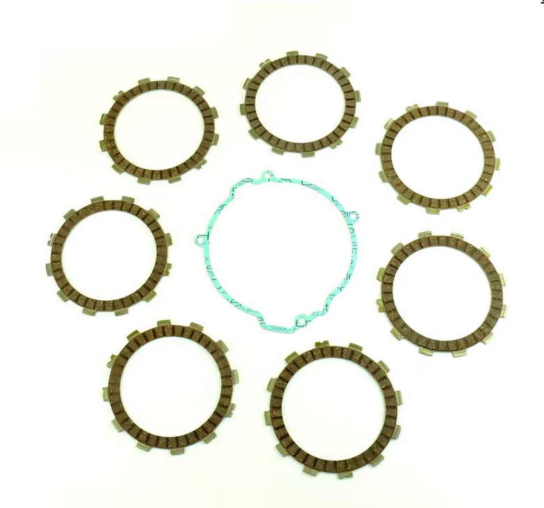 CLUTCH FRICTION PLATE SET KTM SX125 98-15, ATHENA P40230036, WITH GASKET