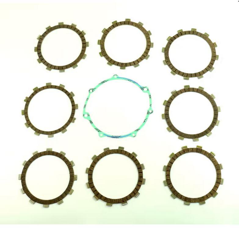 CLUTCH FRICTION PLATE SET YAMAHA WR400F 98-99, ATHENA P40230073, WITH GASKET