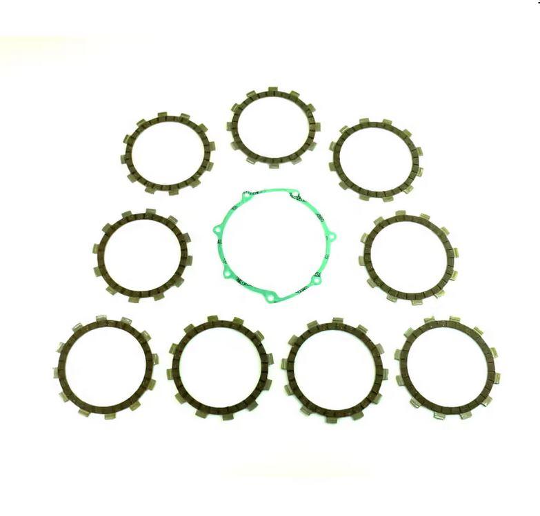 CLUTCH FRICTION PLATE SET YAMAHA YZ-F250 01-13, ATHENA P40230106, WITH GASKET