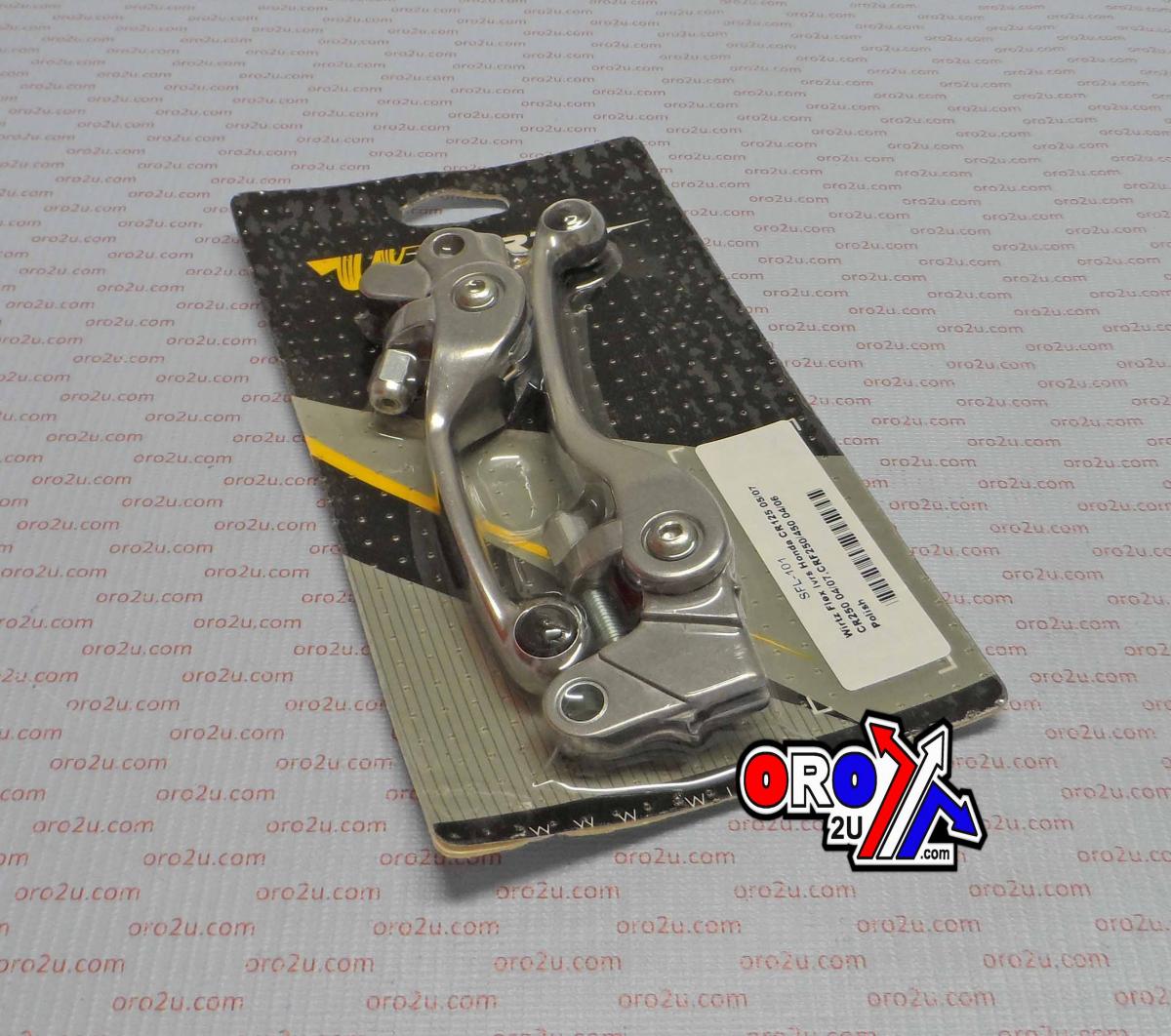 LEVER SET WIRTZ FLEX SILVER, WIRTZ SFL-101 FORGED ALUMINUIM