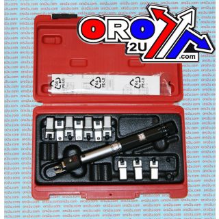 SPOKE ADJUSTABLE TORQUE WRENCH SET - 9 PIECES WITH CASE