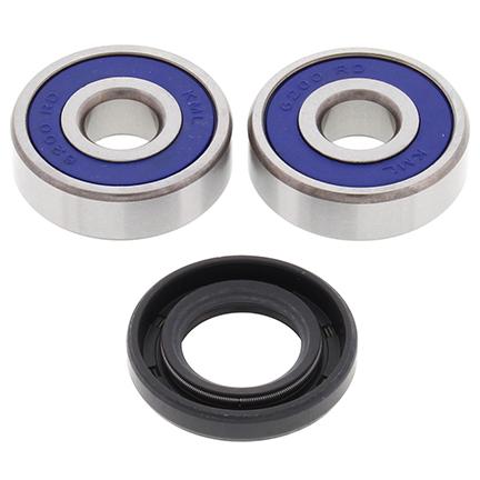 WHEEL BEARING KIT FRONT 79-22 YAM CY/PW/QT/SH/XC/YJ 50, ALLBALLS 25-1159 DIRT/ROAD