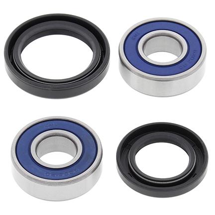 WHEEL BEARING KIT FRONT 83-07 KAW EL/ER/EX 250-500, ALLBALLS 25-1384 ROAD
