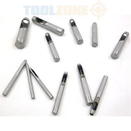 HOLLOW HOLE PUNCH SET/12, KDPPN104