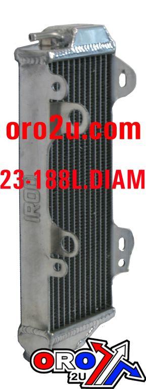 RADIATOR RMZ250 13-17 LEFT, 008106 SUZUKI 17720-49H10