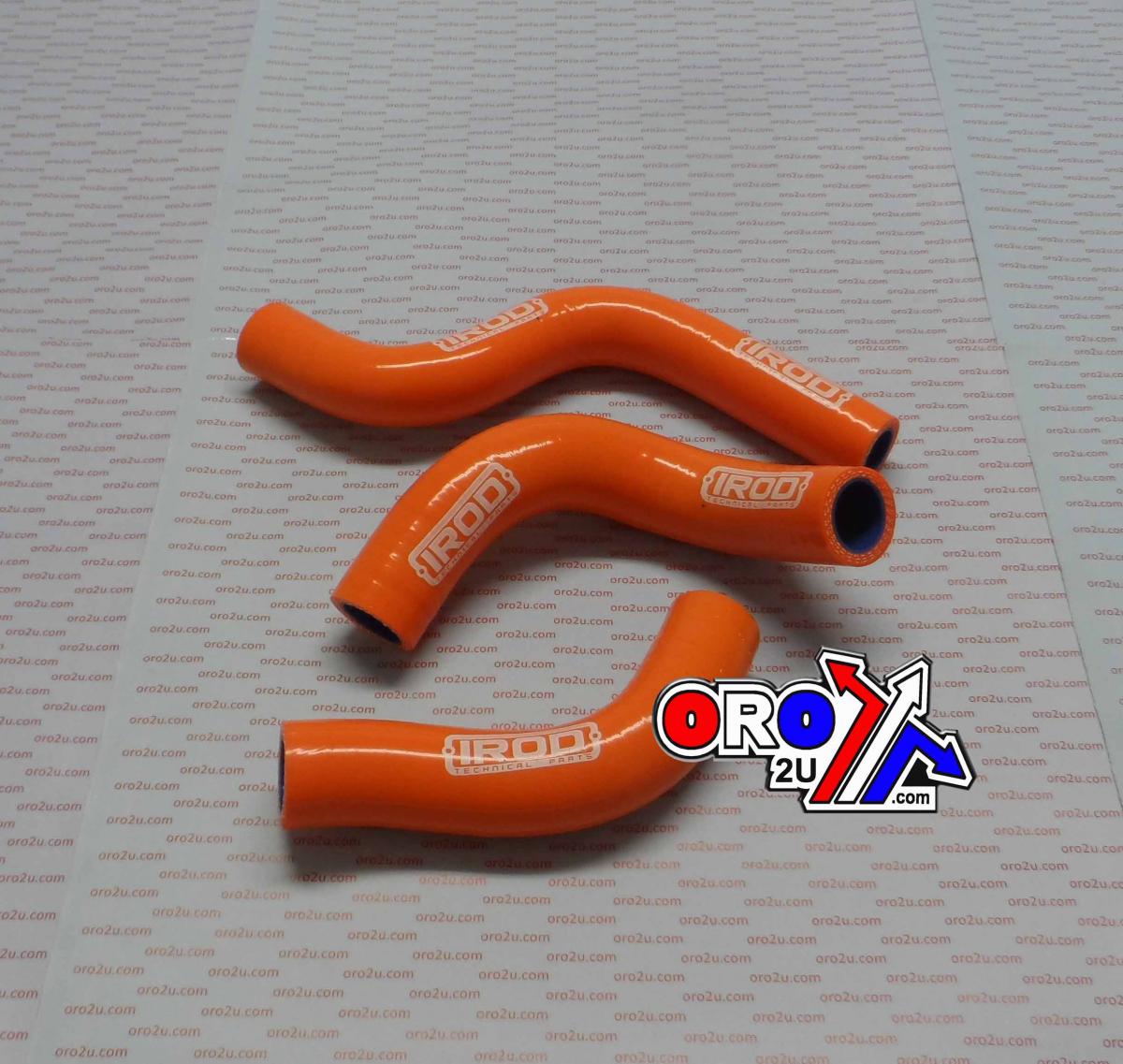 HOSE KIT KTM350 Freeride 12-14, SILICONE RADIATOR ORANGE, IROD 010072