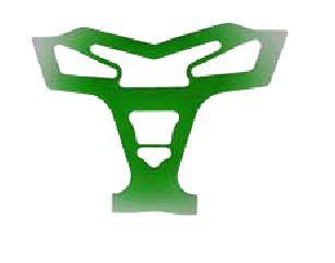DECAL PHD BUMPER GREEN, 122011639