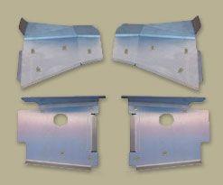 A-ARM PLATES POL. RZR 08