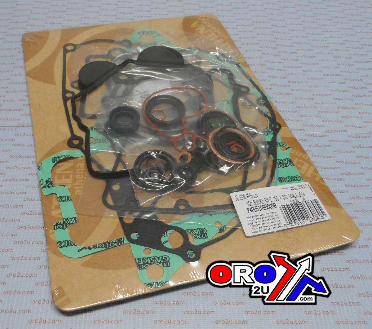 GASKET FULL SET 16-17 RM-Z250, ATHENA P400510900098