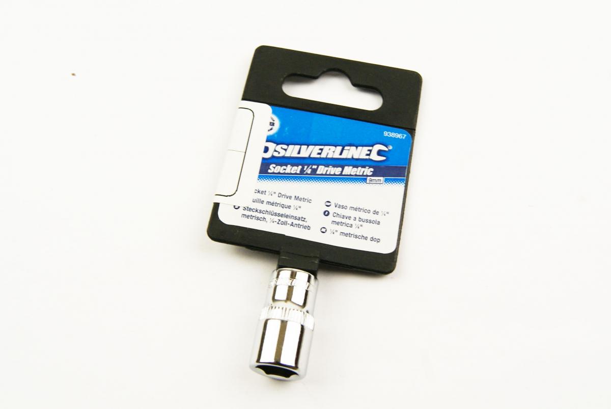9.0mm SOCKET 1/4" DRIVE