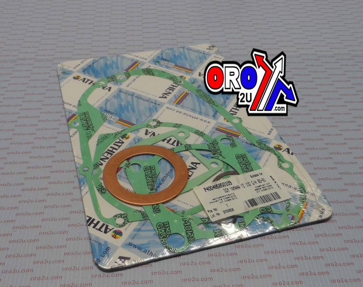 COMPLETE GASKET KIT YZ 100 80-81, ATHENA P400485850109 YAMAHA