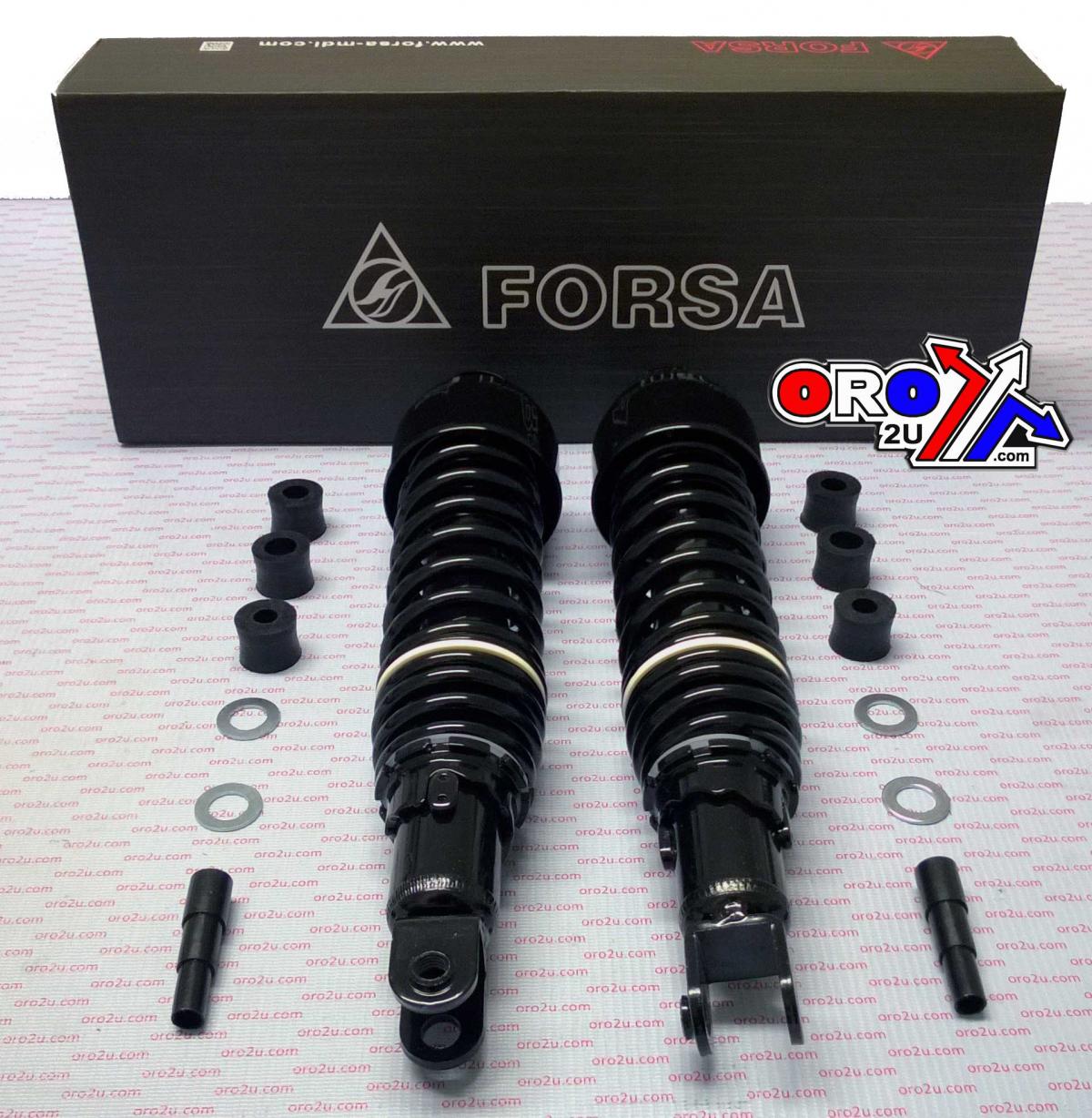 SHOCK ABSORBER FORSA 335, 2000035 BLACK/BLACK/BLACK