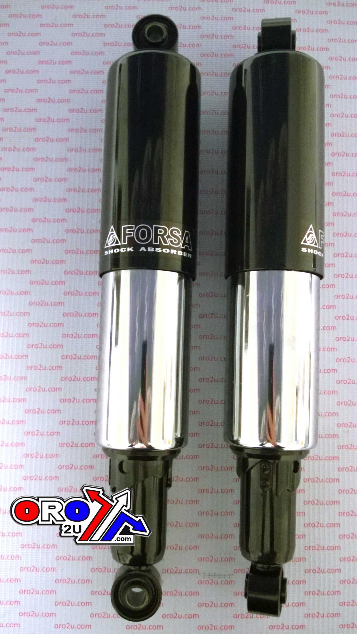 SHOCK ABSORBER FORSA 365, 2000055 BLK/CHR/BLK/CHROME