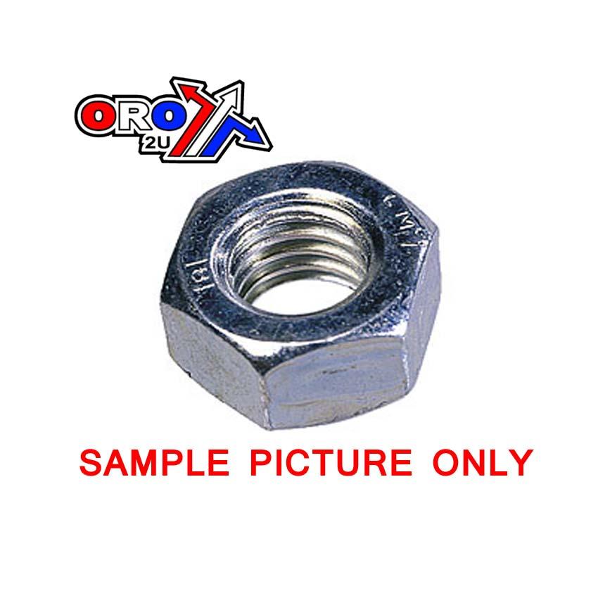 M8 STANDARD NUT BZP, M8x1.25mm
