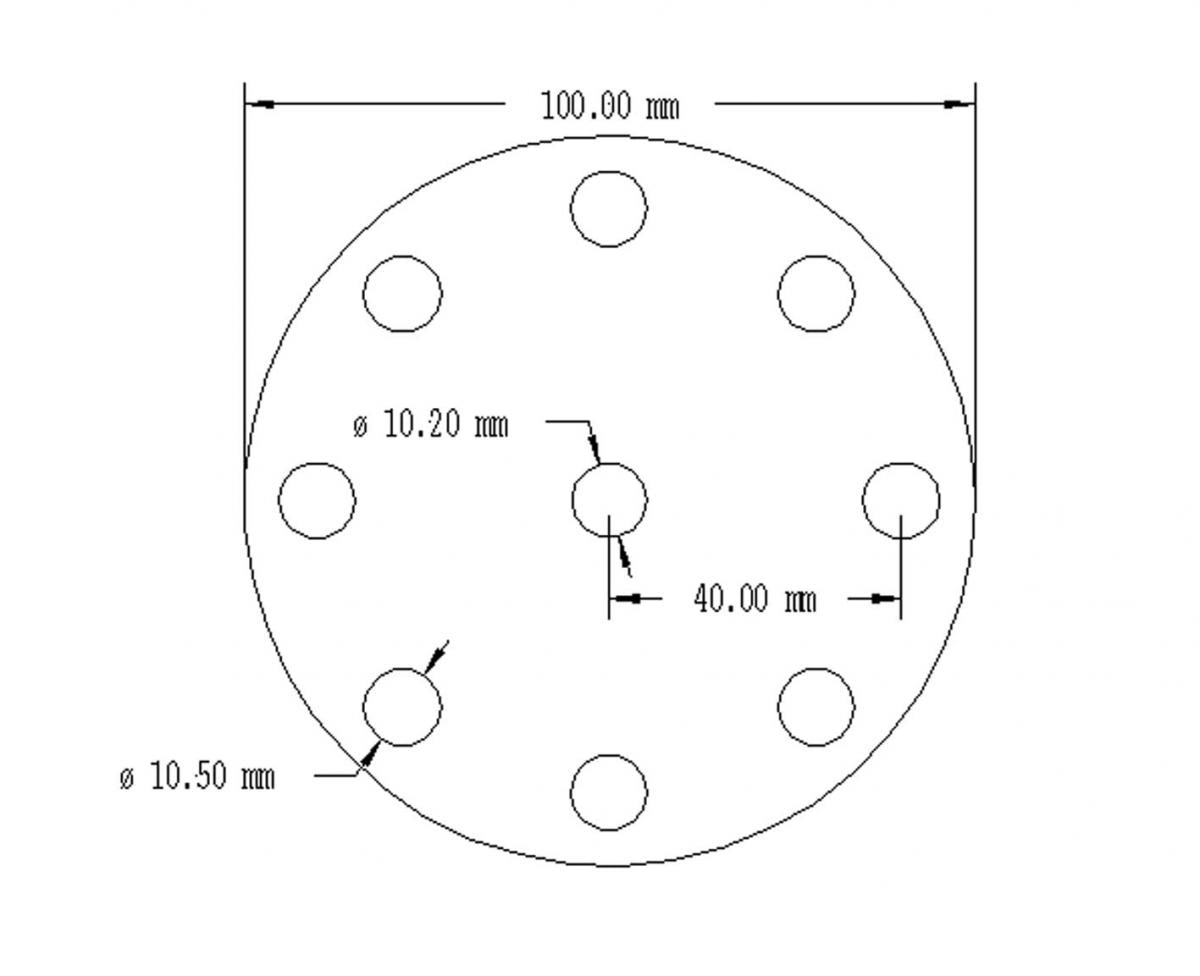 PIN LOCKING RING OD 100mm, 3mm