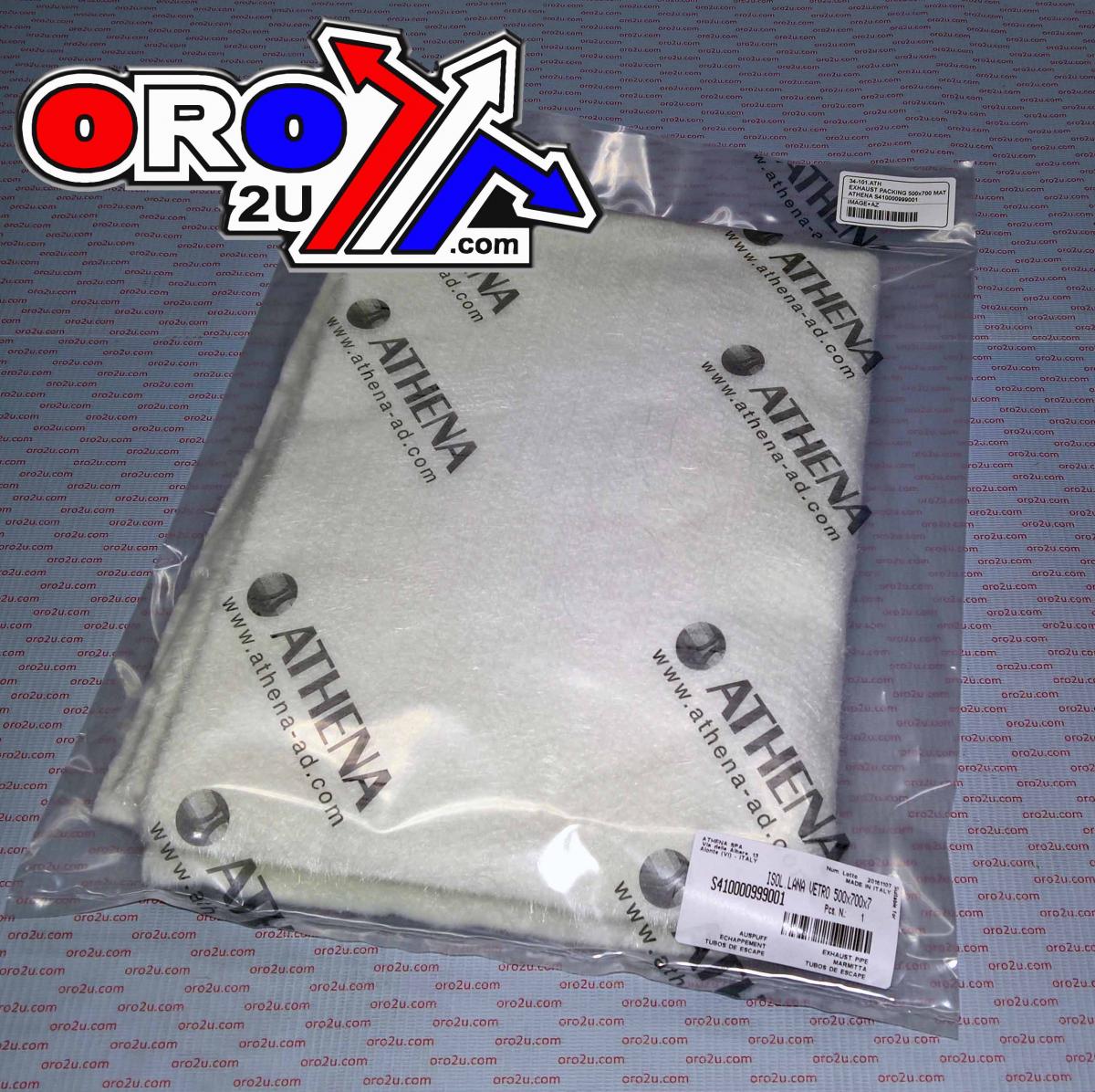 FIBERGLASS WOOL FOR 2 AND 4-STROKE SILENCERS, ATHENA S410000999001 BIG SHEET