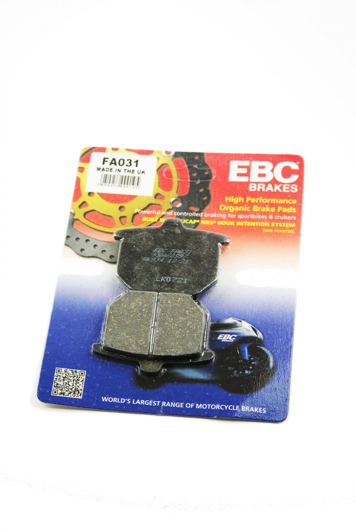 BRAKE PADS SEMI-METAL 9mm