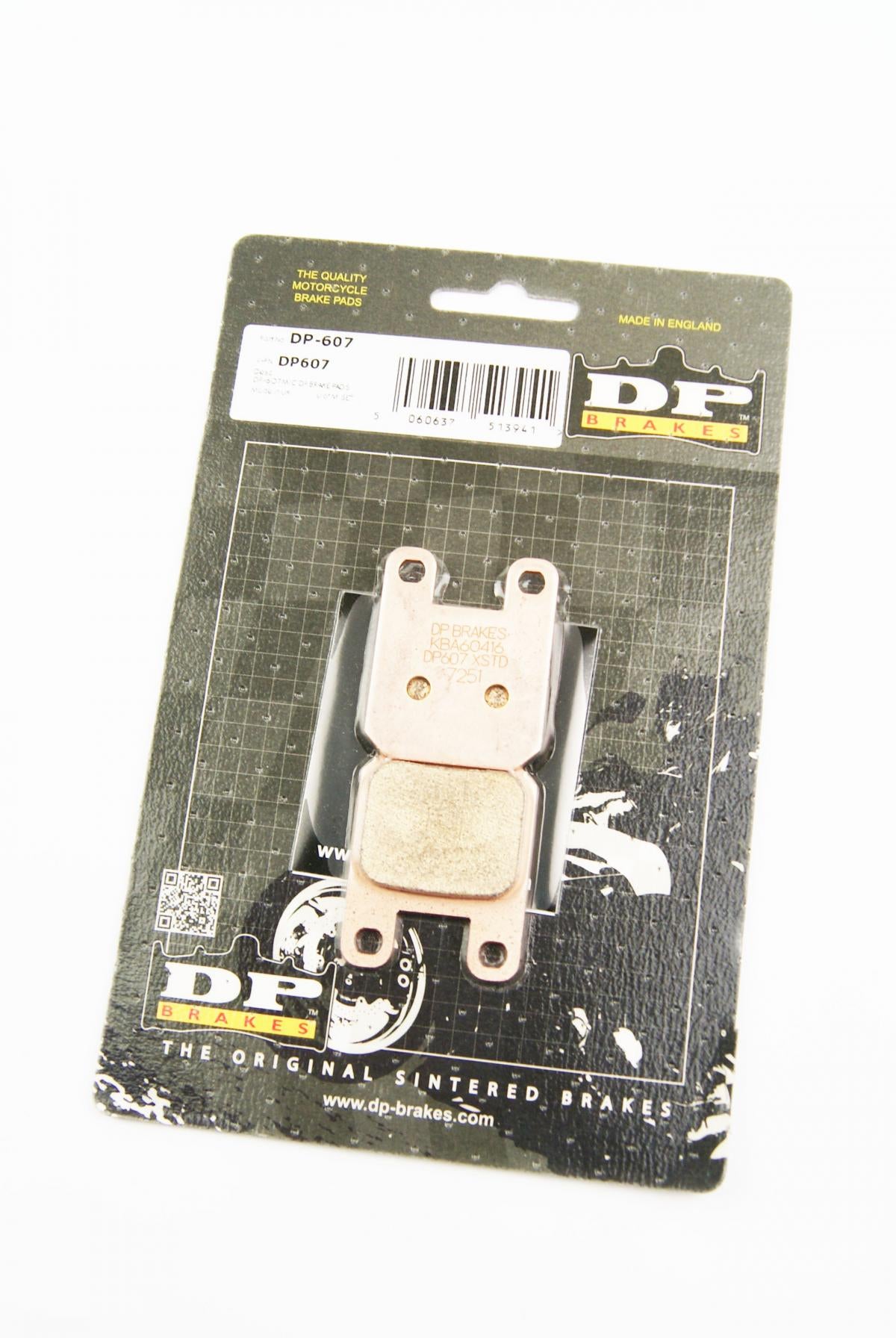 BRAKE PADS SINTERED DP BRAKES, DP607 Premium 41-607.H.DP