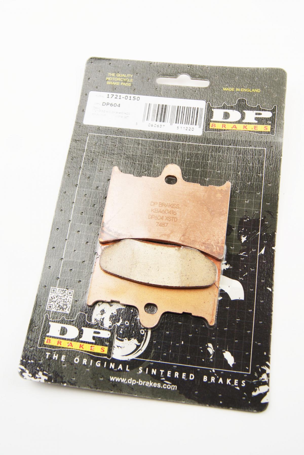 BRAKE PADS DP BRAKES HARD, DP604 Premium Sintered, 39-126