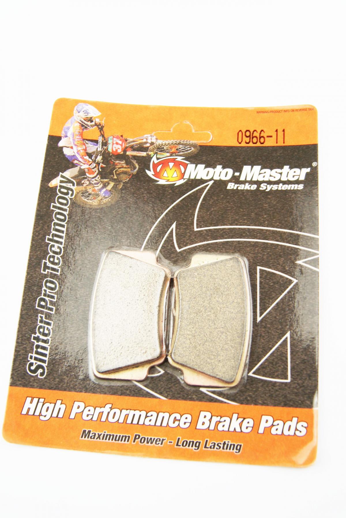 BRAKE PADS STD MOTO-MASTER, SEMI-METALLIC STD 096611