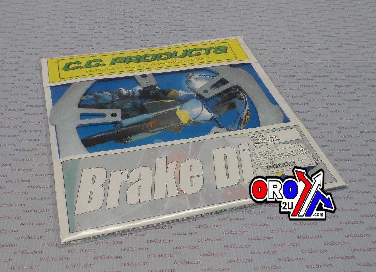 DISC BRAKE FRONT BMW G450X 08-, CROSS-CENTER PRODUCT 5100-180