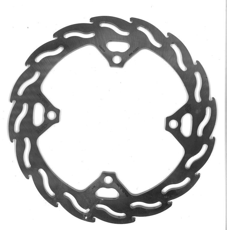 DISC BRAKE REAR RMZ250 450, MOTO-MASTER 110253 FLAME