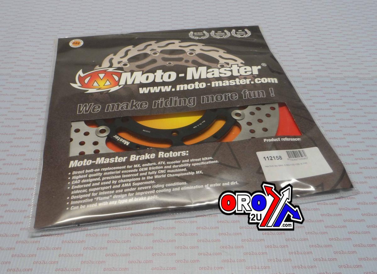 DISC BRAKE FRONT HALO MV, MOTO-MASTER , AUGUSTA, 113121, ROAD, MC, BRUTALE, F4